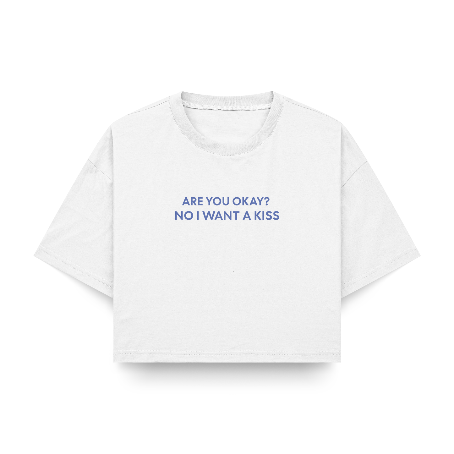 ARE YOU OK CROP-TOP