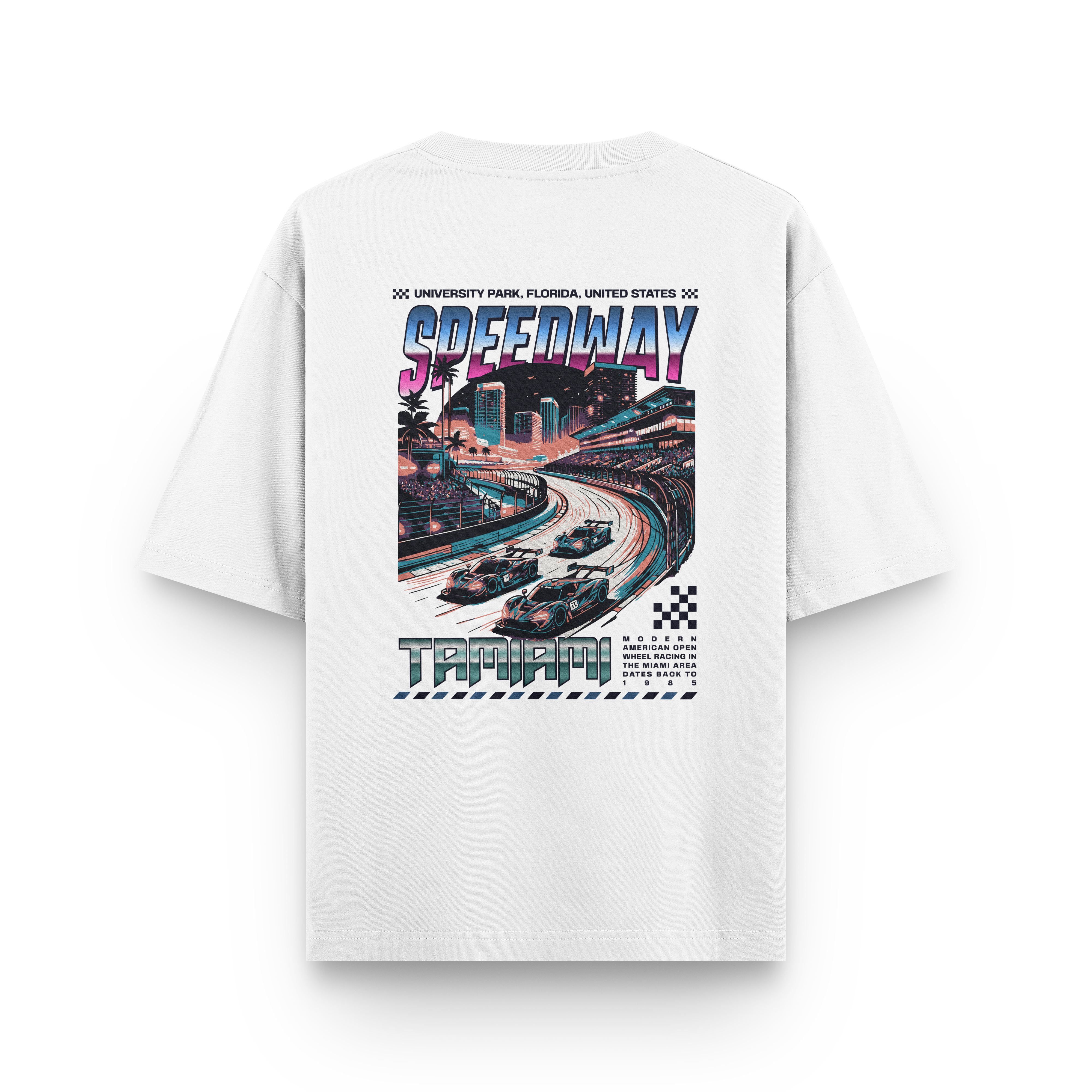 UNIVERSITY PARK SPEEDWAY T-SHIRT – Brokstdio UNIVERSITY PARK SPEEDWAY T-SHIRT – Brokstdio